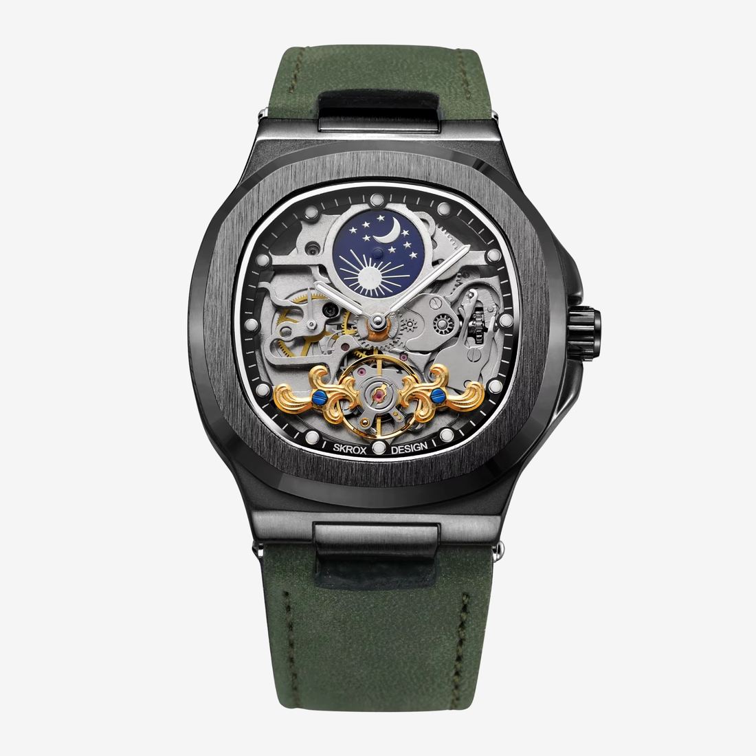 AXEL LUNAR: BLACK/GREEN