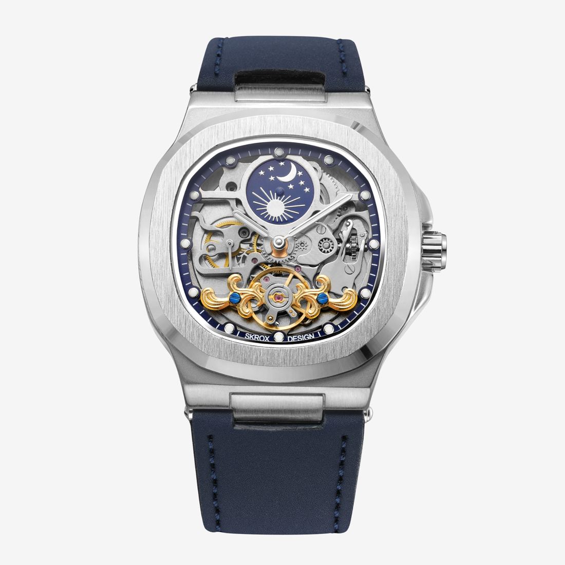AXEL LUNAR: SILVER/BLUE